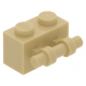 LEGO kocka 1x2 oldalán fogantyúval, sárgásbarna (30236)